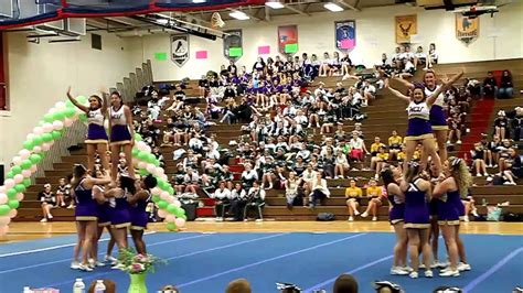 WCU Cheerleading @ William Tennent Exhibition - YouTube