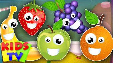 five little fruits | learn fruits | fruits song | kids ... | Doovi