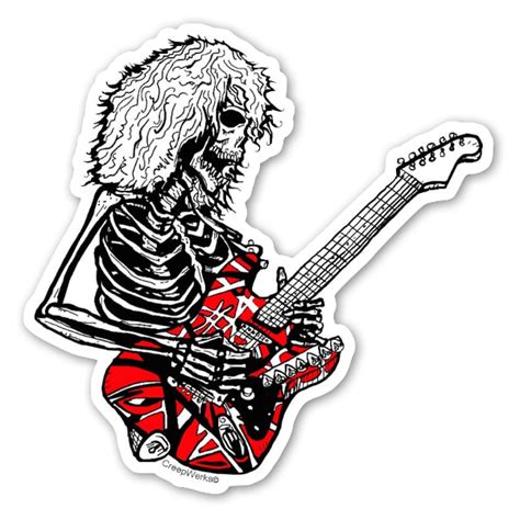 Buy Dead E Van Halen - Die cut stickers - StickerApp