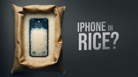 Shoul You Put Your iPhone in Rice (explained) - YouTube