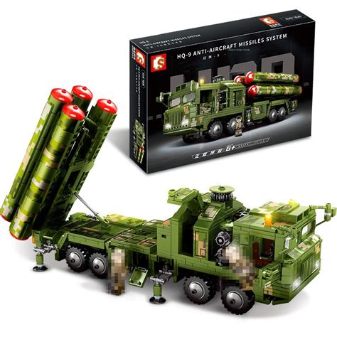 HQ-9 Anti-Aircraft Missiles System SEMBO 105768 Military With 1048pcs - MOC Brick Land