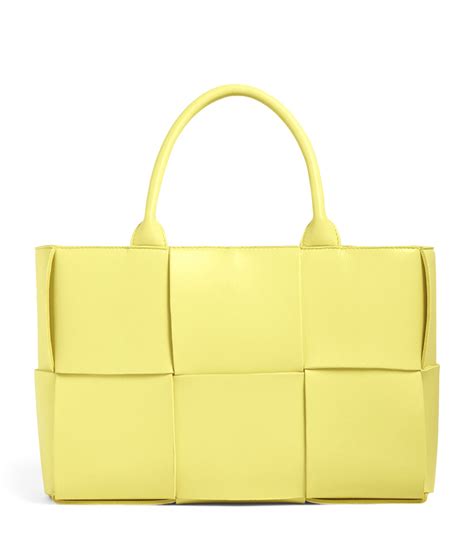 Womens Bottega Veneta yellow Small Arco Tote Bag | Harrods UK