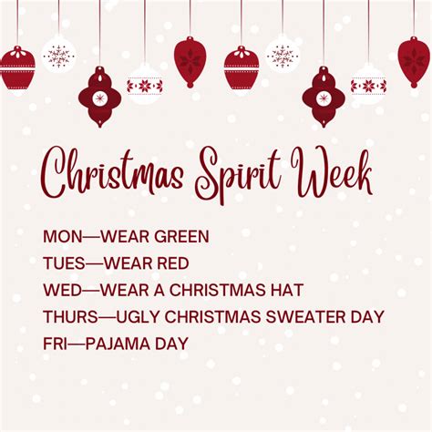 Christmas Spirit Week | Wasatch Elementary School