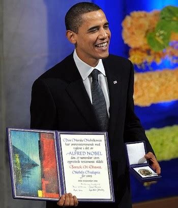 Barack Obama Awarded The Nobel Peace Prize - African American Registry