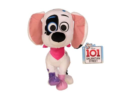 DISNEY 101 DALMATIAN STREET DOG 10" SOFT PLUSH STUFFED TOY DOLLY DYLAN ...