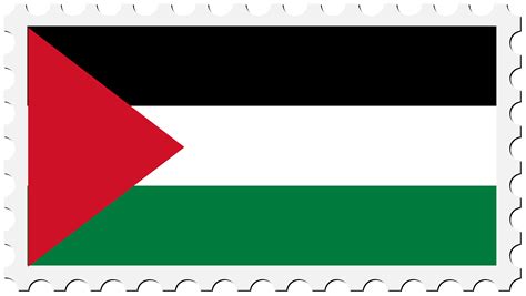 Download #C0C0C0 Stamp Palestine Flag SVG | FreePNGImg