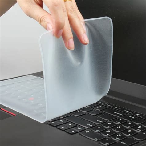 13 14 15.6 inch Universal Waterproof Laptop Keyboard Cover Silicone Notebook Keyboard Stickers ...