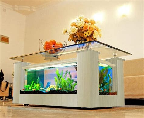 Fish Tank Coffee Table Design Images Photos Pictures