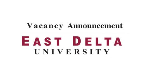 East Delta University Job Circular 2019 - Lekhapora BD Jobs