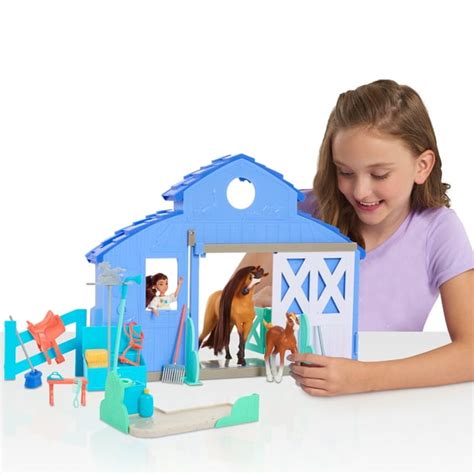 DreamWorks Spirit Riding Free Spirit & Lucky Grooming Paddock,Doll Playsets - Walmart.com ...