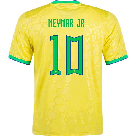 Brazil Jersey NEYMAR JR #10 Soccer Jersey Home 2022 | Bestsoccerstore