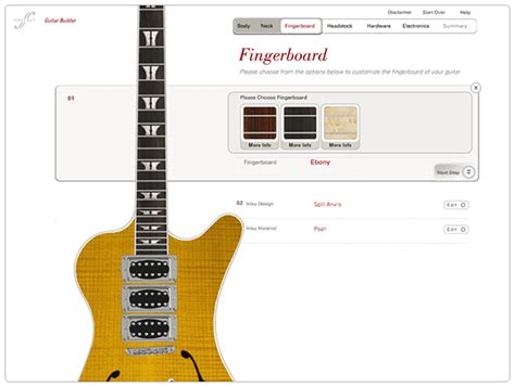 First Act Guitar Builder on Behance