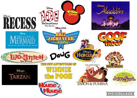 Toon Disney Shows I Like by Collegeman1998 on DeviantArt