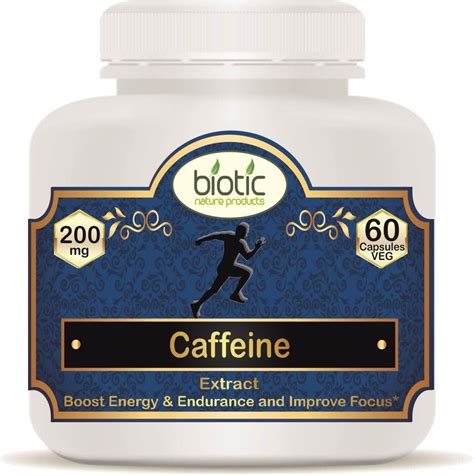 Natural Caffeine Extract Capsules ( एन-कैफीन कैप्सूल ) Benefits: 1 ...