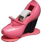 Pink shoe tape dispenser... i want this for my desk :) I have one of these and I love it. Mine ...