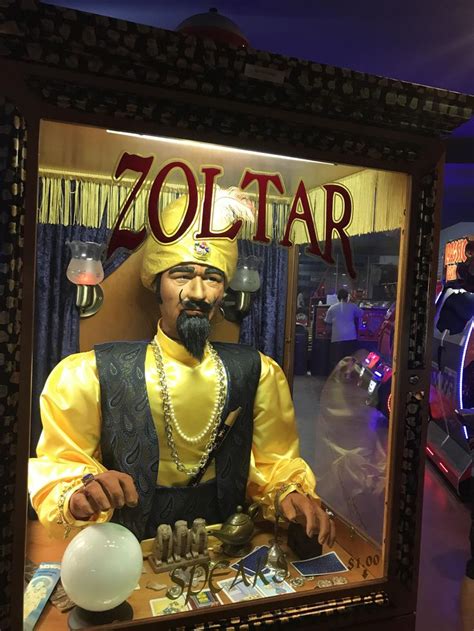 The Zoltar fortune telling machine similar to the one in the Tom Hanks' movie 'Big.' This one is ...