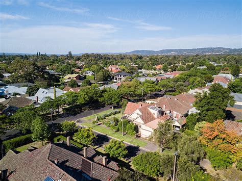 "Aerial View Of Adelaide Suburbs" by Stocksy Contributor "Gillian Vann" - Stocksy