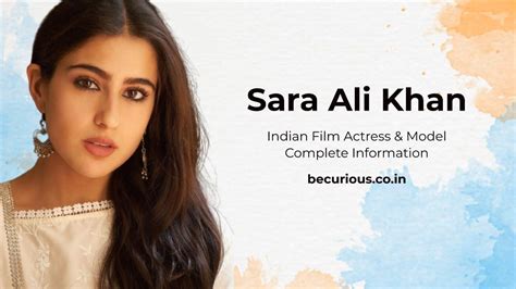 Sara Ali Khan Biography: Wiki, Age, Height, Movies, Boyfriend, Photos ...