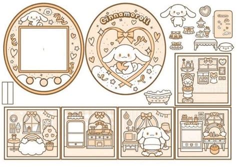 Tomagotchi template | Paper dolls diy, Paper doll house, Paper toys template