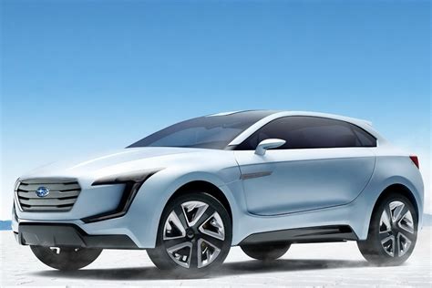 The Subaru Viziv Concept debuts at the 2013 Geneva Motor Show as a diesel electric hybrid - The ...