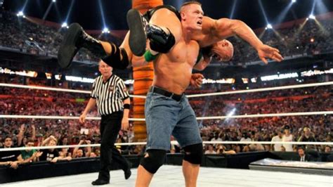 Wrestlemania 28 Results: The Rock vs. John Cena - WWE Photo (30896288 ...