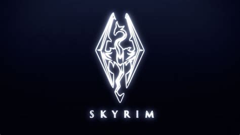 Skyrim Logo Wallpapers - Top Free Skyrim Logo Backgrounds ...