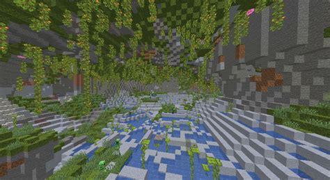 clay cave? a minor-biome interfered into a lush cave. 1.18 experimental ...