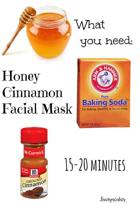 At Home DIY Honey Cinnamon Facial Mask | Lauryncakes