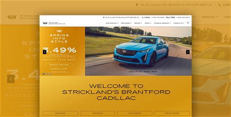 Strickland's Brantford Cadillac: New & Pre-Owned Dealer in ON