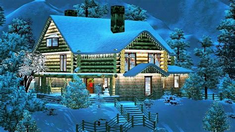 Christmas Cabin Wallpapers - Top Free Christmas Cabin Backgrounds - WallpaperAccess