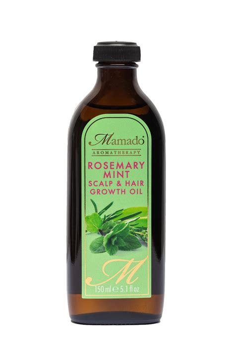 Mamado Rosemary Mint Scalp & Hair Growth Oil 150ml | Rosemary oil ...