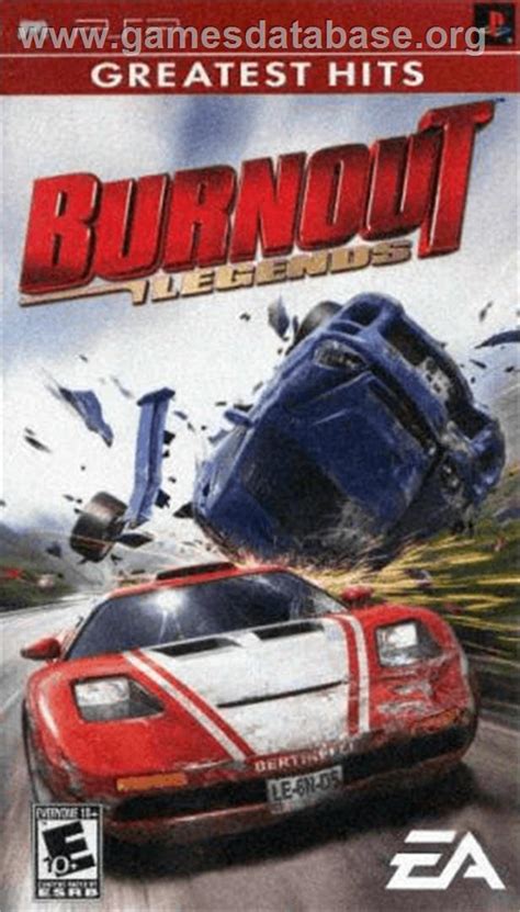 Burnout Legends - Sony PSP - Artwork - Box