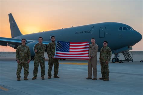 KC-46A performs first operationally-tasked combat refueling sortie ...