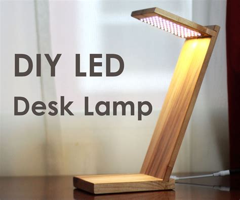 DIY LED Desk Lamp W/ Strip Lights : 8 Steps (with Pictures) - Instructables