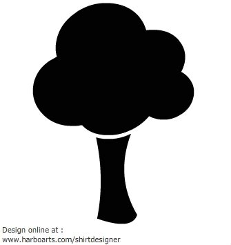 Download : Cartoon Tree Silhouette - Vector Graphic - ClipArt Best - ClipArt Best