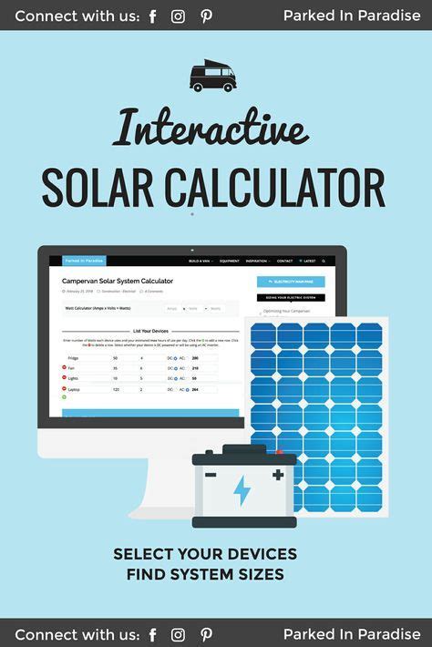 Solar Panel Calculator & DIY Wiring Diagrams | Solar calculator, Solar ...