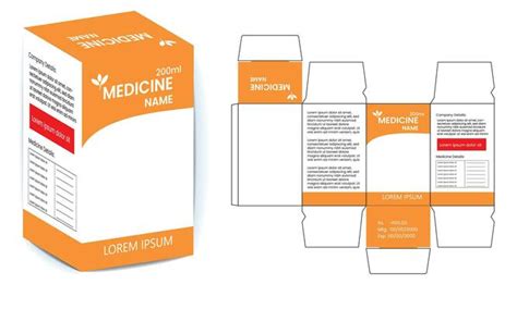 Medicine Box Template Vector Art, Icons, and Graphics for Free Download