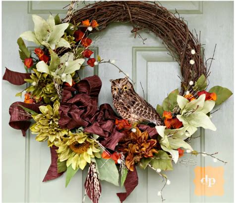 15 Fabulous Fall Wreath Ideas - Garden Lovers Club