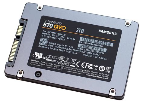 Обзор Samsung SSD 870 QVO Review