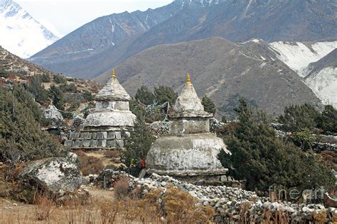 Nepal Himalayan Shrine Photograph by Jim Beckwith - Fine Art America