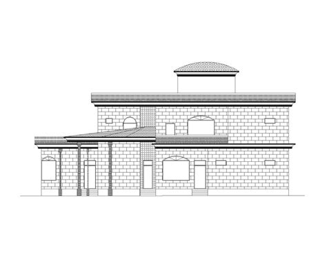 Facade design option-4 | Thousands of free AutoCAD drawings