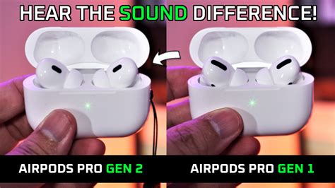 AirPods Pro Gen 2 vs Gen 1 Sound Quality. Hear the difference! — Aaron ...