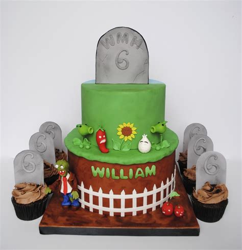 Plants Vs. Zombies Cake - CakeCentral.com