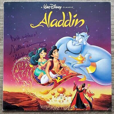 SCOTT WEINGER SIGNED Aladdin Laserdisc Walt Disney Voice Actor Full House RAD $224.99 - PicClick