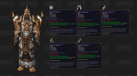 Paladin Tier Sets