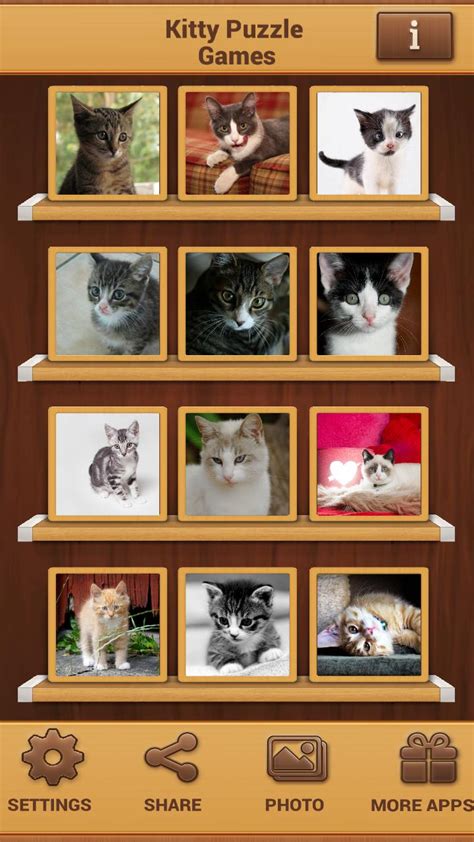 Cute Kitty Puzzle Games - Free Jigsaw Puzzles APK for Android Download