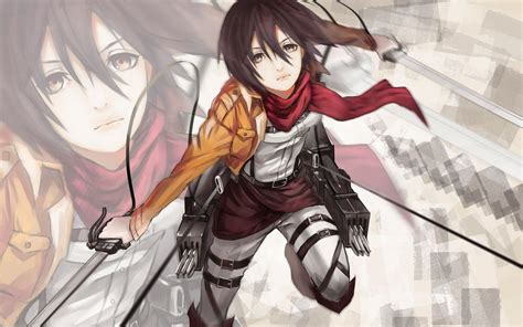 Attack on Titan Mikasa Wallpaper - WallpaperSafari