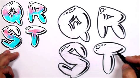 How To Draw A Graffiti Letters A Z