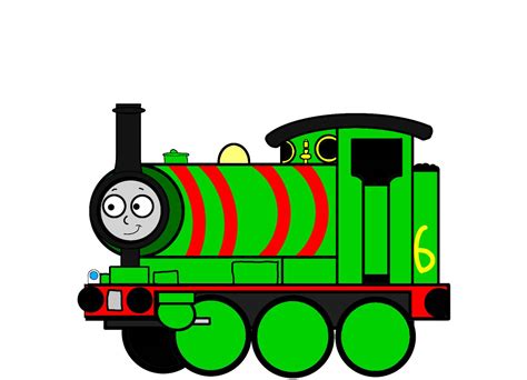 Percy have 6 wheels by Fariss127 on DeviantArt