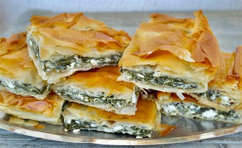 Authentic Spanakopita Recipe - Greek Spinach and Feta Pie - OliveTomato.com